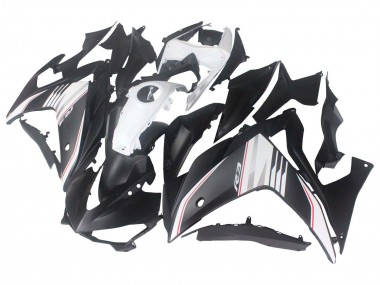 Carenagem Moto Yamaha YZF R3/R25 2015-2018 - Branco Vermelho Preto Fosco