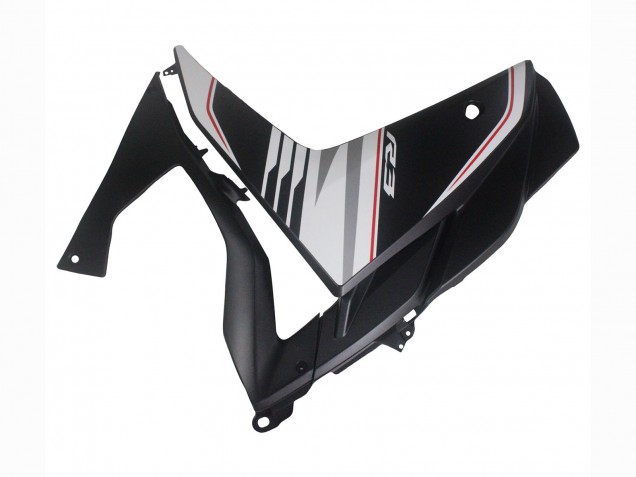 Carenagem Moto Yamaha YZF R3/R25 2015-2018 - Branco Vermelho Preto Fosco