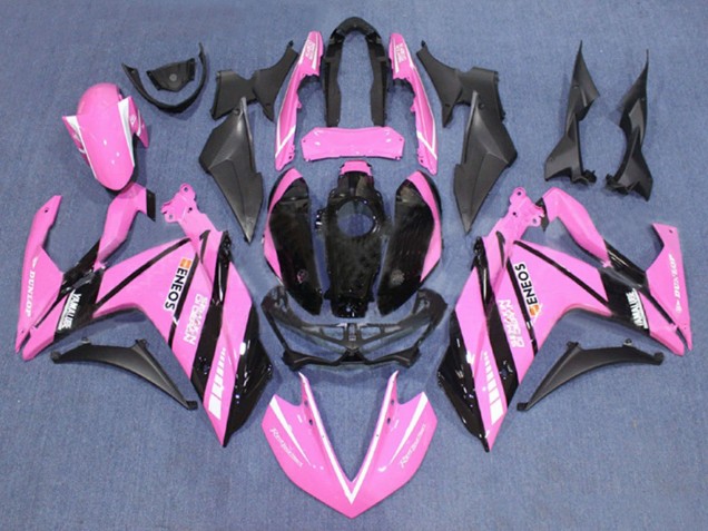 Carenagens Moto Yamaha YZF R3/R25 2015-2018 - Rosa Preto Yamalube ENEOS