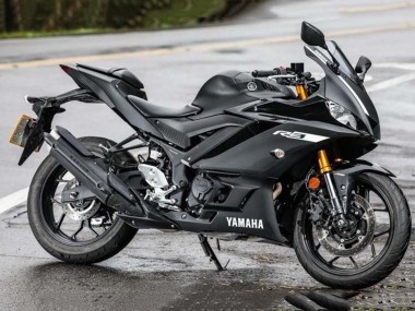 Carenagens Moto Yamaha YZF R3/R25 2019-2021 - Preto Fosco Prata