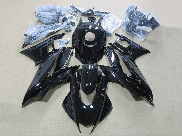 Carenagem Moto Yamaha YZF R3/R25 2019-2021 - Preto Brilhante