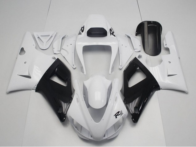 Carenagens Moto Yamaha YZF R1 1998-1999 - Branco Pérola Preto