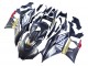 Carenagens Moto Yamaha YZF R3/R25 2022-2024 - Preto Fibra de Carbono Estilo Ouro Vermelho ABBOT