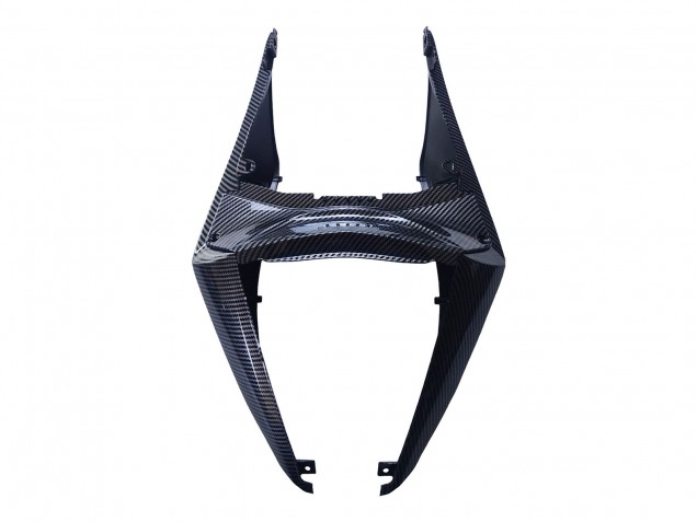 Carenagens Moto Yamaha YZF R3/R25 2022-2024 - Preto Fibra de Carbono Estilo Ouro Vermelho ABBOT