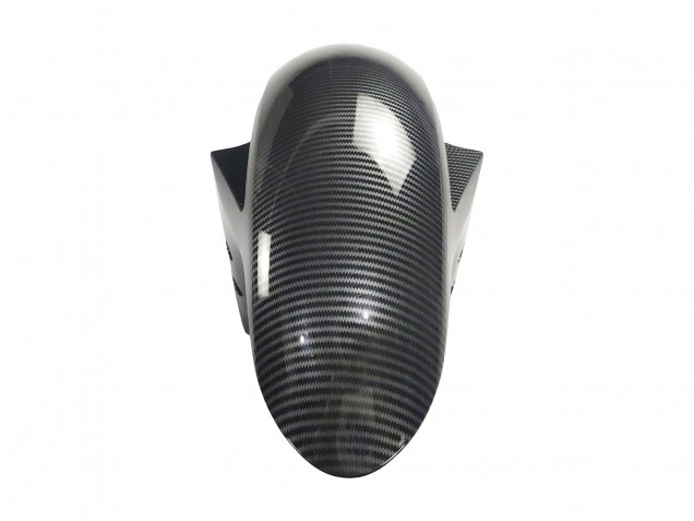 Carenagens Moto Yamaha YZF R3/R25 2022-2024 - Preto Fibra de Carbono Estilo Prata Azul