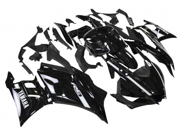 Carenagens Moto Yamaha YZF R3/R25 2022-2024 - Preto Brilhante