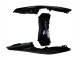 Carenagens Moto Yamaha YZF R3/R25 2022-2024 - Preto Brilhante