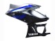 Carenagens Moto Yamaha YZF R3/R25 2022-2024 - Mármore Preto Prata Azul Forjado Fibra de Carbono Estilo