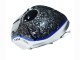 Carenagens Moto Yamaha YZF R3/R25 2022-2024 - Mármore Preto Prata Azul Forjado Fibra de Carbono Estilo