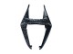 Carenagens Moto Yamaha YZF R3/R25 2022-2024 - Mármore Preto Prata Azul Forjado Fibra de Carbono Estilo