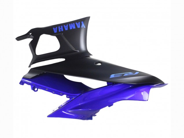 Carenagem Moto Yamaha YZF R3/R25 2022-2024 - Azul Preto Fosco