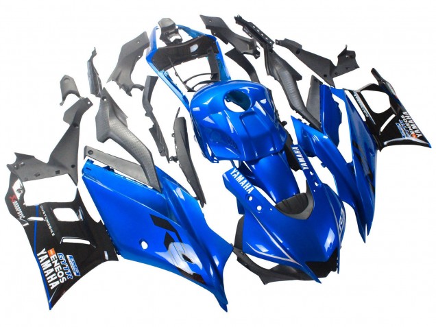Carenagens Moto Yamaha YZF R3/R25 2022-2024 - Azul Preto ENEOS