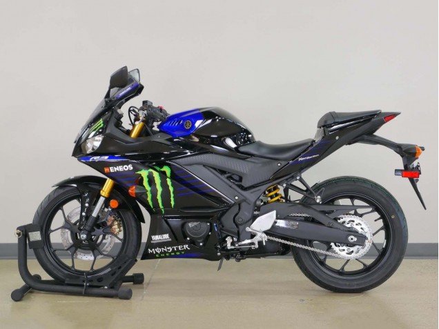 Carenagens Moto Yamaha YZF R3/R25 2022-2024 - Azul Verde Preto Monstro Yamalube ENEOS
