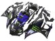 Carenagens Moto Yamaha YZF R3/R25 2022-2024 - Azul Verde Preto Monstro Yamalube ENEOS