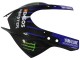 Carenagens Moto Yamaha YZF R3/R25 2022-2024 - Azul Verde Preto Monstro Yamalube ENEOS