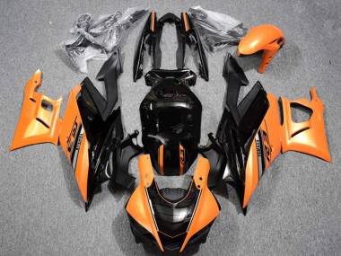Carenagens Moto Yamaha YZF R3/R25 2022-2024 - Laranja Preto Brilhante