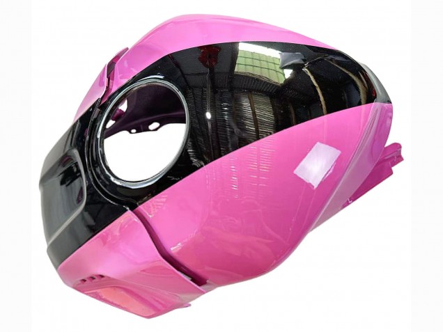 Carenagens Moto Yamaha YZF R3/R25 2022-2024 - Rosa Preto Brilhante Monstro