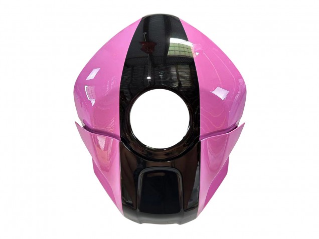 Carenagens Moto Yamaha YZF R3/R25 2022-2024 - Rosa Preto Brilhante Monstro