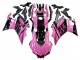 Carenagens Moto Yamaha YZF R3/R25 2022-2024 - Rosa Preto Brilhante Monstro