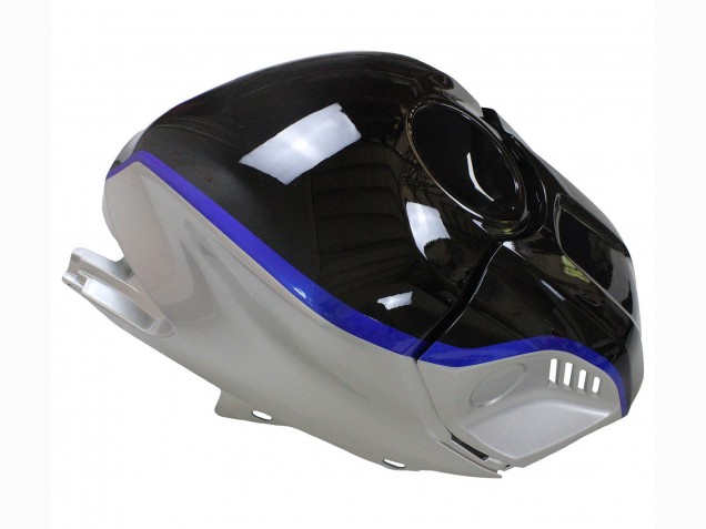 Carenagens Moto Yamaha YZF R3/R25 2022-2024 - Prata Azul Preto Brilhante