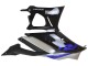 Carenagens Moto Yamaha YZF R3/R25 2022-2024 - Prata Azul Preto Brilhante