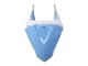 Carenagens Moto Yamaha YZF R3/R25 2022-2024 - Branco Azul Claro