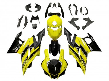 Carenagens Moto Yamaha YZF R3/R25 2022-2024 - Amarelo Preto