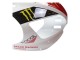 Carenagens Moto Yamaha YZF 1000 R1 1998-1999 - Vermelho Branco Preto Amarelo Monstro Milwaukee MAXXIS 11