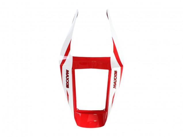 Carenagens Moto Yamaha YZF 1000 R1 1998-1999 - Vermelho Branco Preto Amarelo Monstro Milwaukee MAXXIS 11