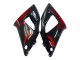 Carenagens Moto Yamaha YZF 1000 R1 1998-1999 - Preto Brilhante Vermelho