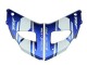 Carenagens Moto Yamaha YZF 1000 R1 1998-1999 - Azul Branco Preto Brilhante