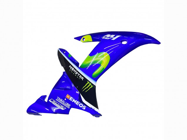 Carenagens Moto Yamaha YZF 1000 R1 2002-2003 - Azul Preto Verde MoviStar ENEOS Monstro