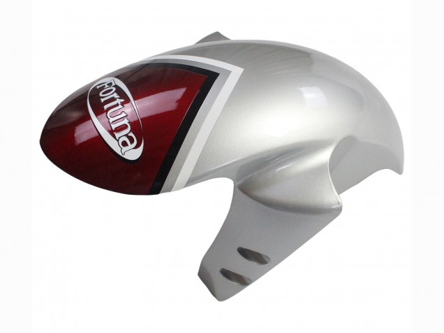 Carenagens Moto Yamaha YZF 1000 R1 2004-2006 - Prata Vermelho Fortuna Motul