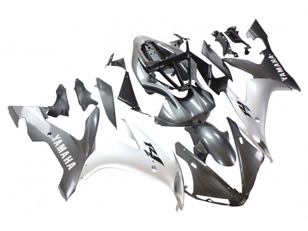 Carenagens Moto Yamaha YZF 1000 R1 2004-2006 - Prata Cinzento