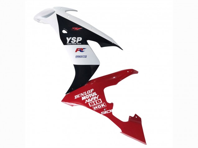 Carenagens Moto Yamaha YZF 1000 R1 2004-2006 - Amarelo Vermelho Branco Preto YSP 88