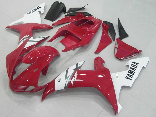 Carenagens Moto Yamaha YZF R1 2002-2003 - Branco Vermelho
