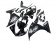 Carenagens Moto Yamaha YZF 1000 R1 2009-2011 - Preto Brilhante Branco Decal