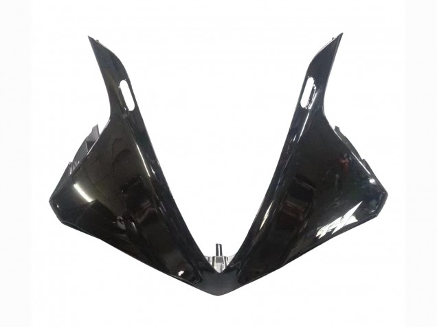 Carenagens Moto Yamaha YZF 1000 R1 2009-2011 - Preto Brilhante Branco Decal