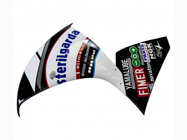 Carenagens Moto Yamaha YZF 1000 R1 2009-2011 - Preto Brilhante Branco Vermelho Volvo Fimer Yamalube 87