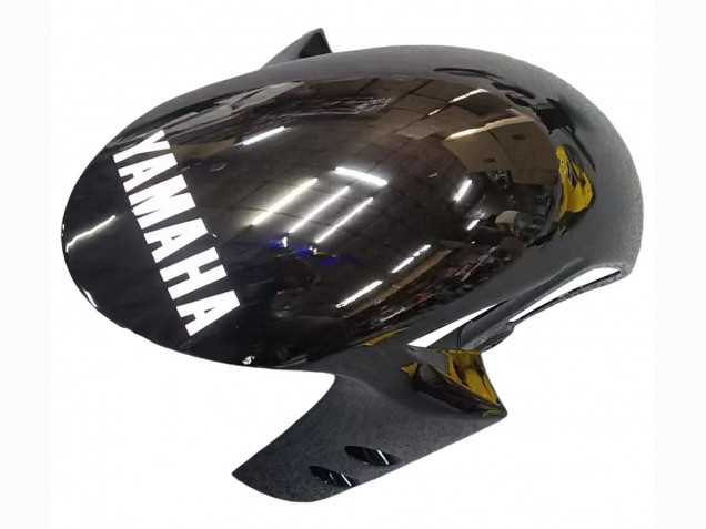 Kits Carenagem Moto Yamaha YZF 1000 R1 2009-2011 - Amarelo Branco Preto Listra