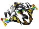 Carenagens Moto Yamaha YZF 1000 R1 2012-2014 - Preto Brilhante Amarelo Verde Azul Vermelho Roda das Cores