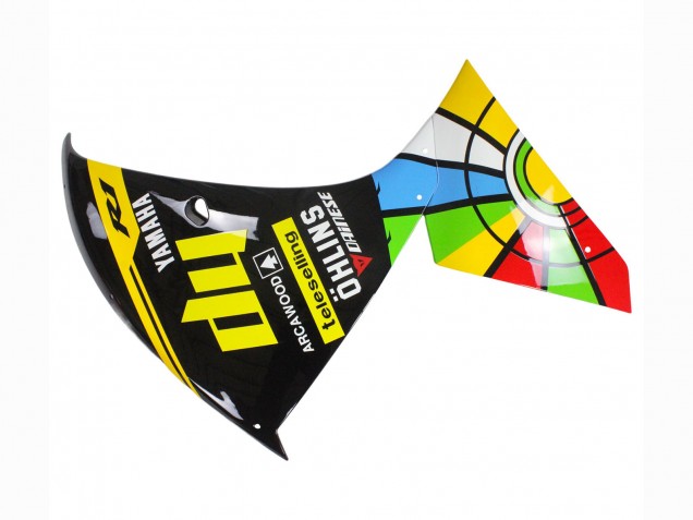 Carenagens Moto Yamaha YZF 1000 R1 2012-2014 - Preto Brilhante Amarelo Verde Azul Vermelho Roda das Cores