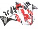 Carenagens Moto Yamaha YZF 1000 R1 2012-2014 - Branco Vermelho Preto Brilhante Petronas