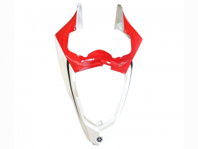 Carenagens Moto Yamaha YZF 1000 R1 2012-2014 - Branco Vermelho Preto Brilhante Petronas