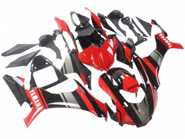 Carenagens Moto Yamaha YZF 1000 R1 2015-2019 - Vermelho Preto Prata