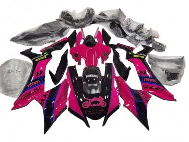 Carenagens Moto Yamaha YZF 1000 R1 2020-2025 - Rosa Preto Azul