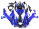 Carenagens Moto Yamaha YZF 1000 R1 2020-2025 - Azul Preto Fosco