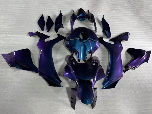 Carenagens Moto Yamaha YZF 1000 R1 2020-2025 - Gradiente Azul Roxo