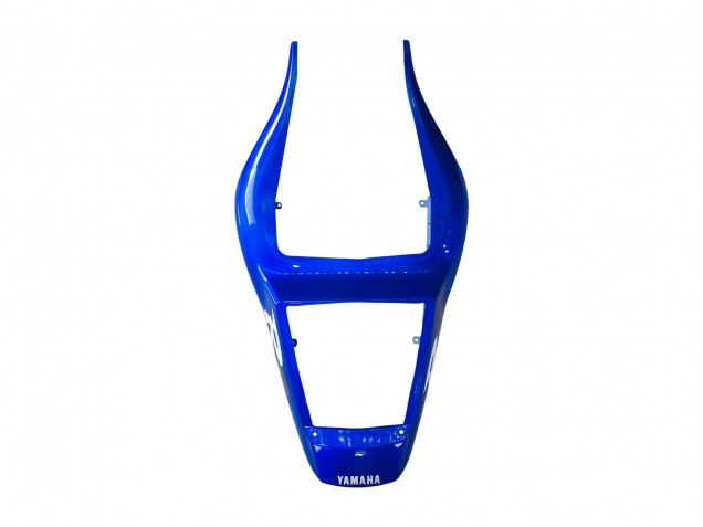 Carenagens Moto Yamaha YZF 600 R6 1998-2002 - Branco Azul Preto Brilhante