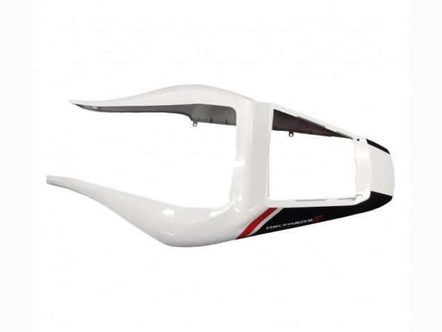 Carenagens Moto Yamaha YZF 600 R6 1998-2002 - Branco Vermelho Preto Brilhante